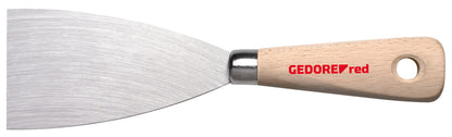 R93400060 - Espátula An. 60 mm, mango de madera con agujero