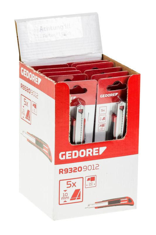 GEDORE red R93209012 - Display de punto de venta con 10 cutters de 9mm