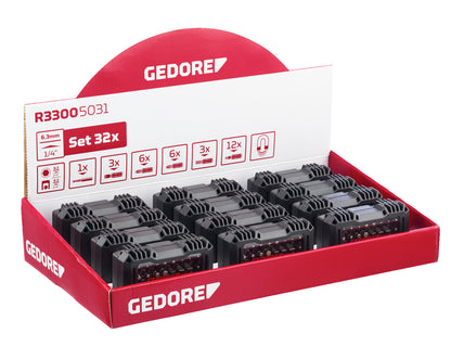 R33009032 - Display de punt de venda amb 12 caixes de puntes R33005031