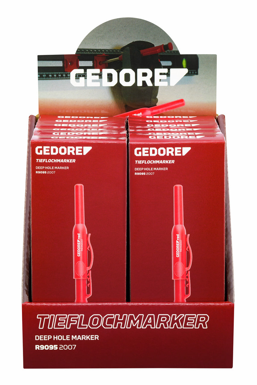 R90959010 - Expositor per a punt de venda amb 12 marcadors per a forats profunds