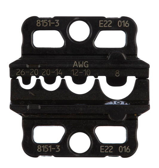 GEDORE 8151-3 - Juego de matrices de engarce f. unisol. Conector de engarce