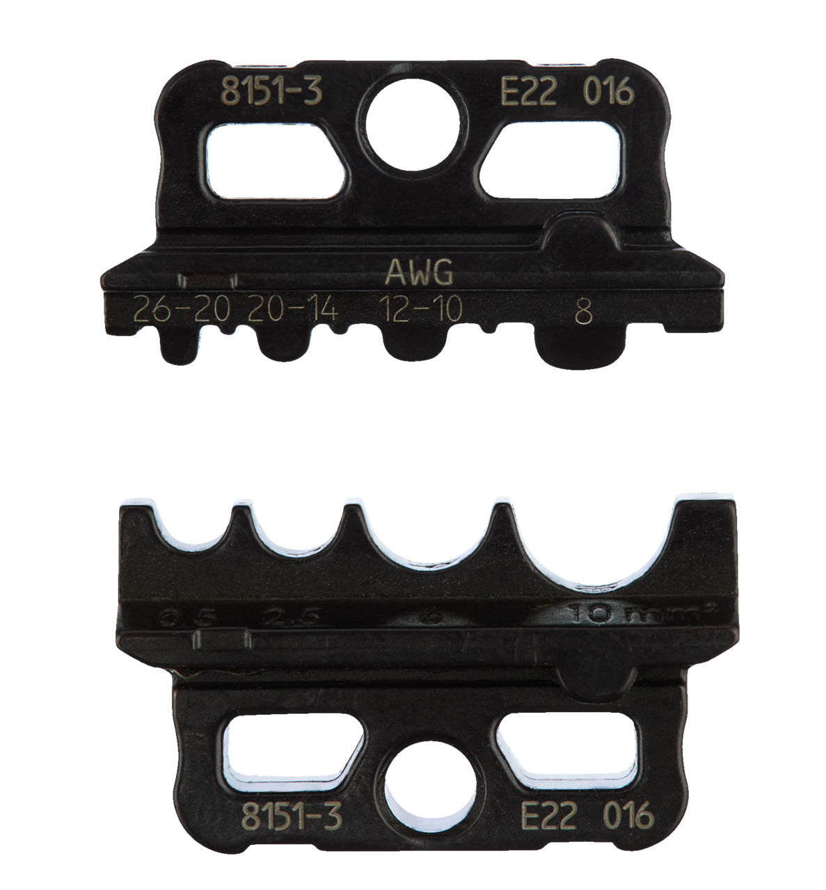 8151-3 - Juego de matrices de engarce f. unisol. Conector de engarce