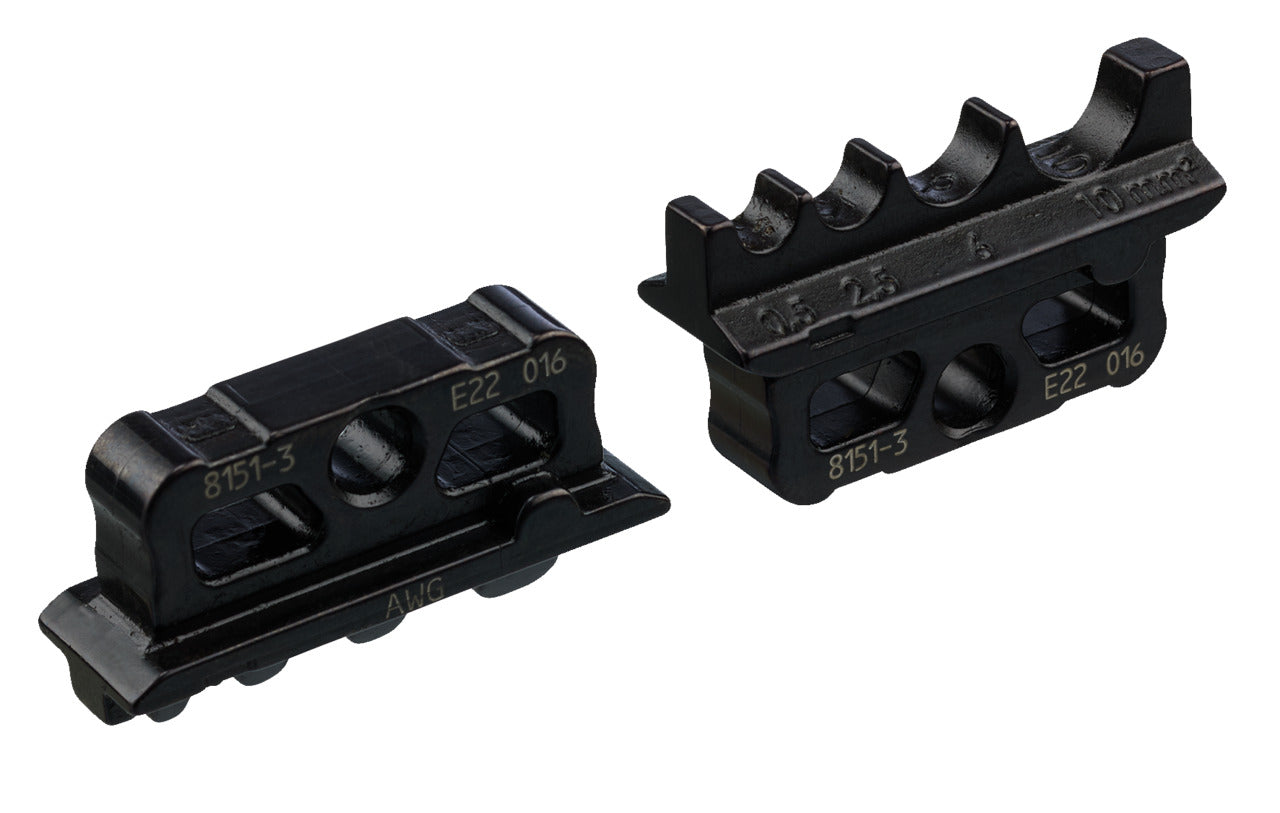 8151-3 - Juego de matrices de engarce f. unisol. Conector de engarce