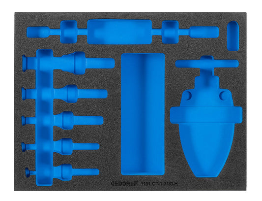 GEDORE EI-1101 CT-1.31/0-H - Comprobar módulo de herramientas vacío