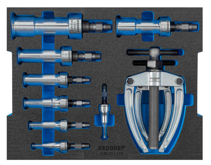 1100-CT-1.31/2 - Gamma d'extractors interns en mòdul CT