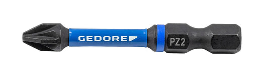 GEDORE 666 TR50 PZ2-02 - Joc de puntes 2 peces PZ 2, L. 50 mm (3517519)