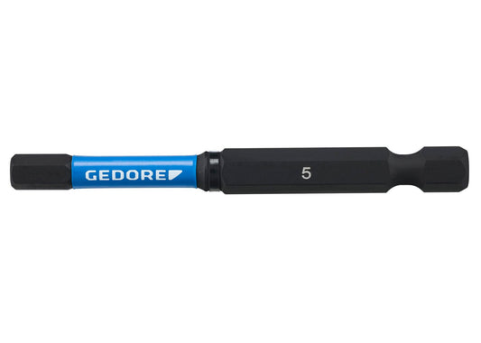GEDORE 666 TR70 IN6-02 - Joc de puntes 2 peces IN 6, L. 70 mm (3517721)