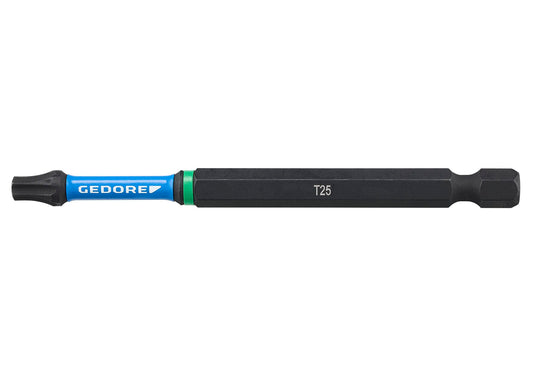 2 piezako TORX T30 bit multzoa, L. 90 mm