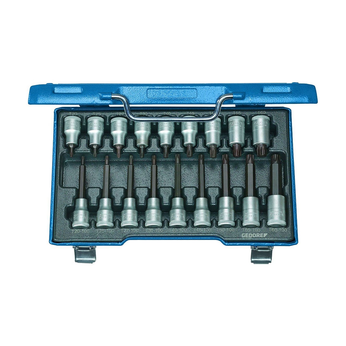 Juego de Vasos TORX® Largos 1/2"