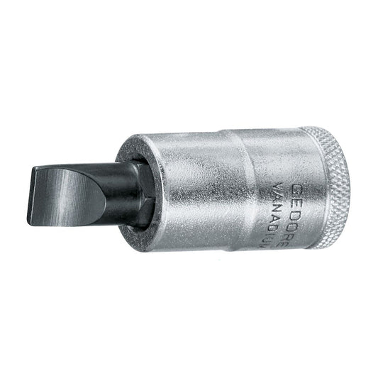 Vasos destornilladores de 1/2" con punta plana