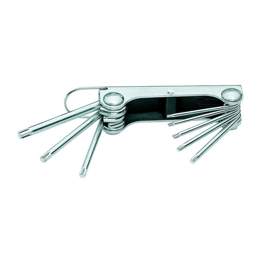 GEDORE SCL 43 TX-80 - Petaca 8 Llaves TORX® T9-T40