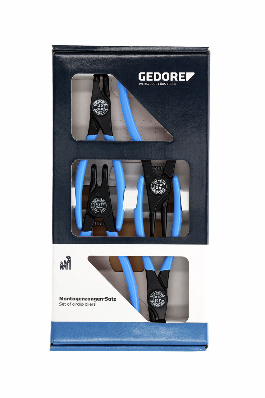 S 8000 - Assortiment de 4 Alicates Circlip
