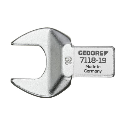 GEDORE 7118 - Caps intercanviables de perfil obert per a clau dinamomètrica de 14x18