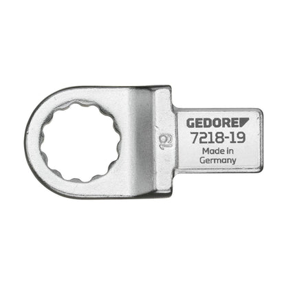 GEDORE 7218 - Cabezas intercambiables de perfil poligonal para dinamométricas de 14x18