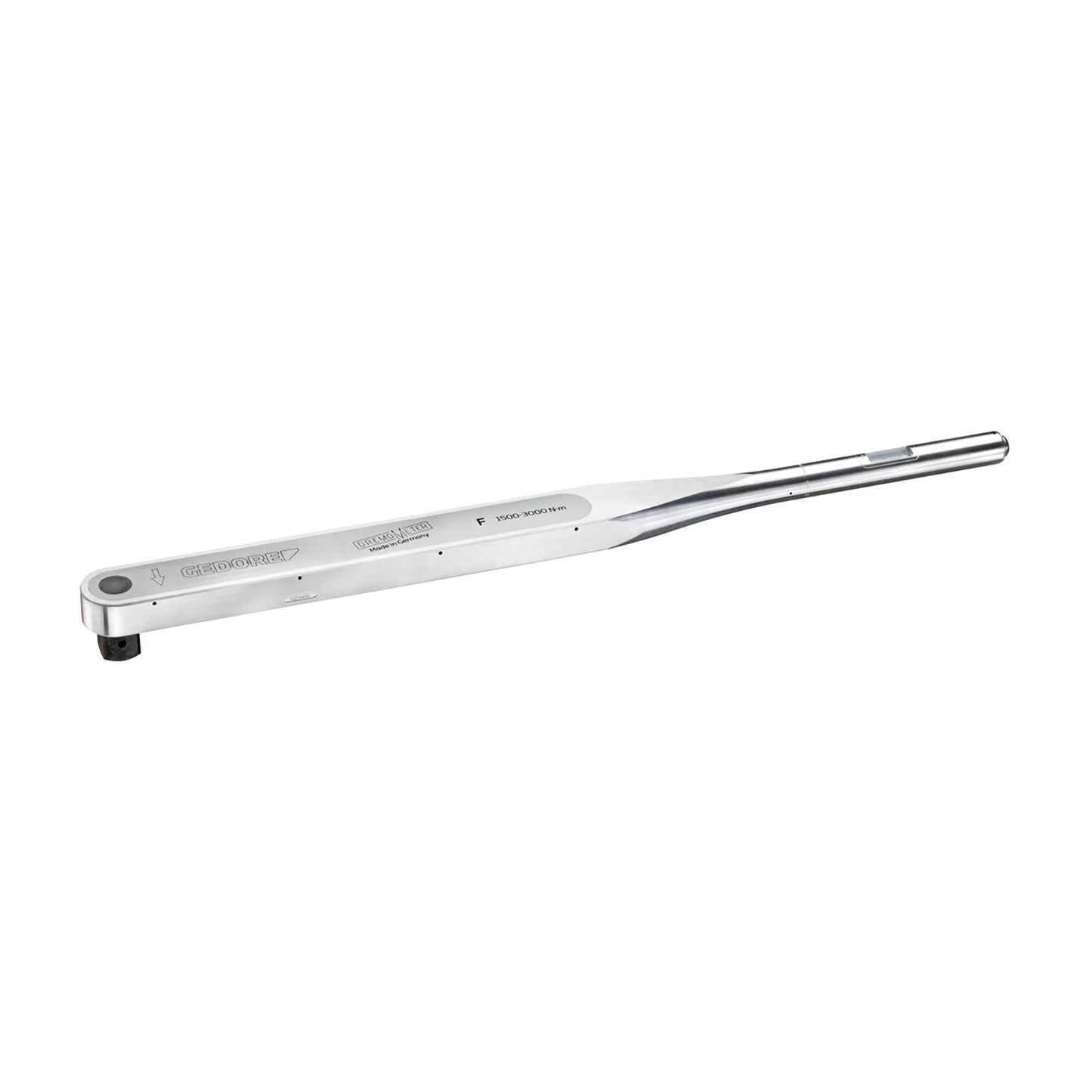 Dinamométrica Dremometer F con cuadradillo de 1.1/2" y rango: 1500-3000 Nm