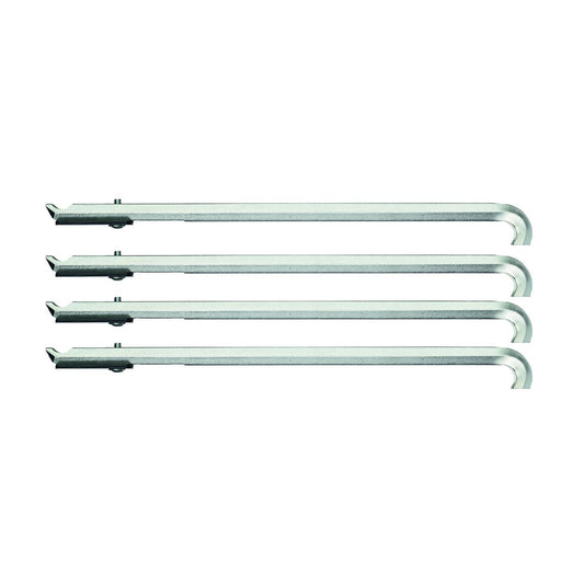 GEDORE 1.29/30 - Juego de ganchos extractores 185 mm