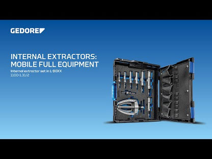 Surtido de extractores de rodamientos, en maleta L-BOXX 136