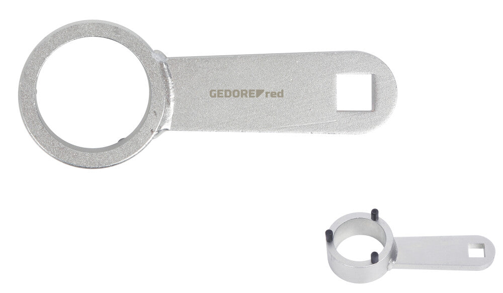Llave de sujeción de árbol de levas GEDORE R15003026 para tornillo central VAG