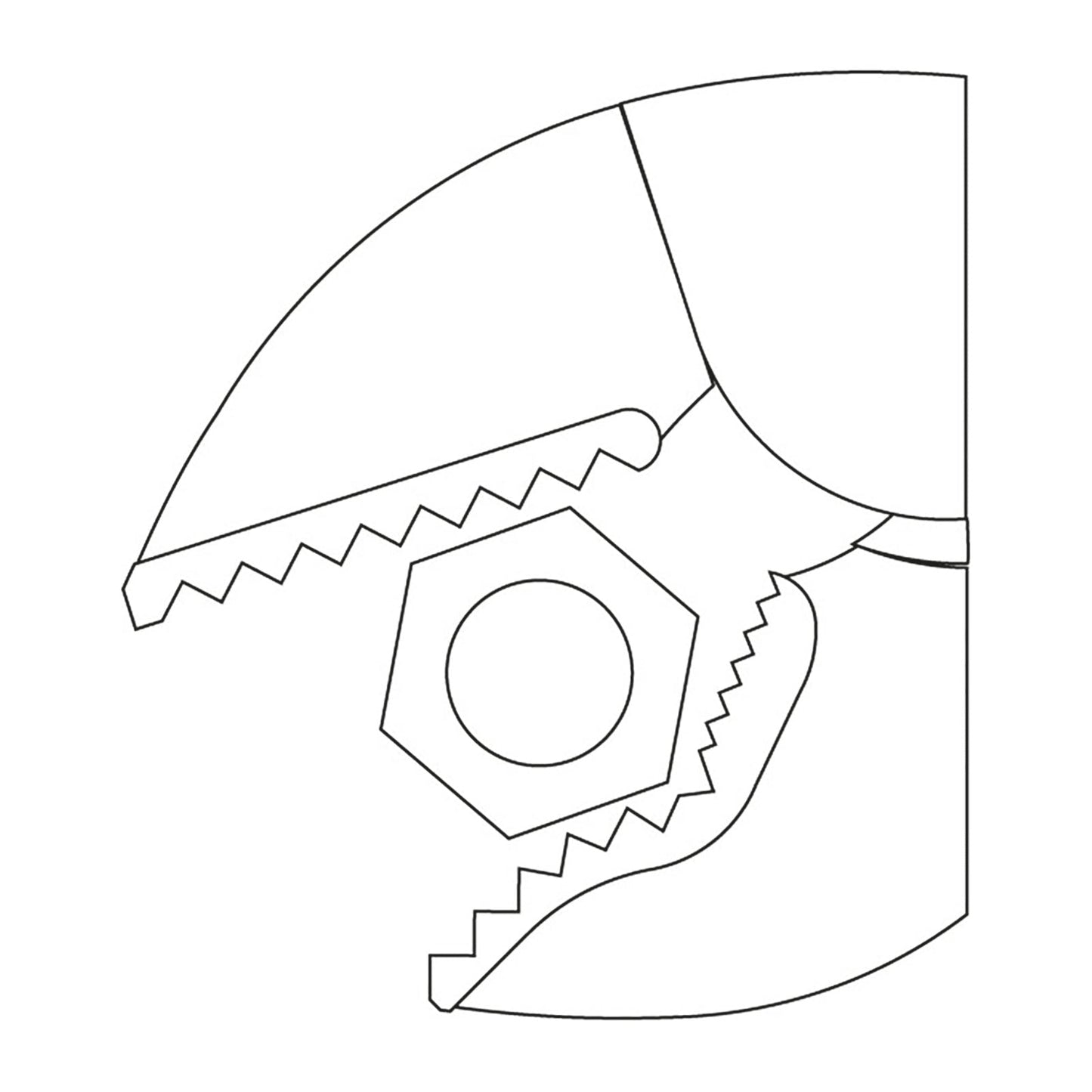 10"-ko helduleku-klampa