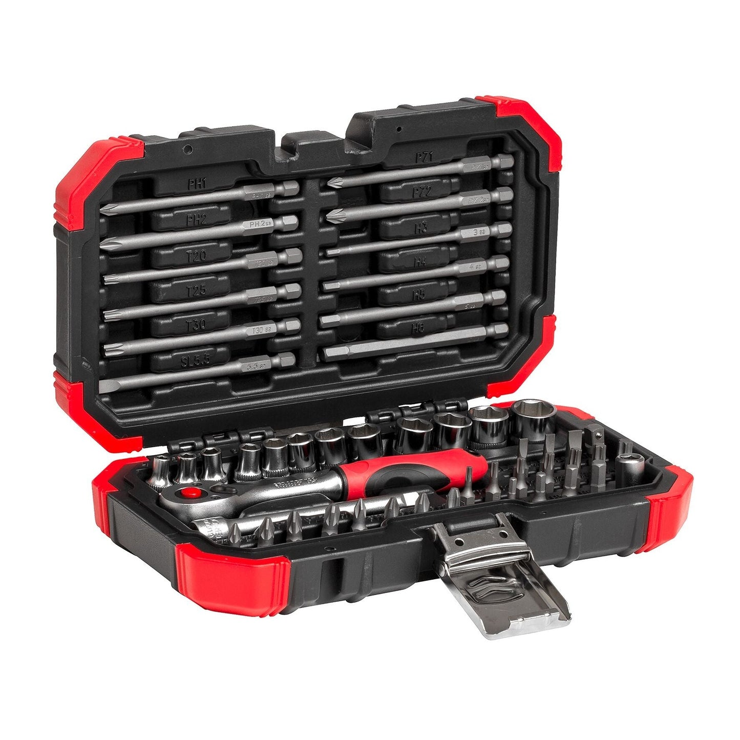 R33003051 - Joc de puntes de 1/4" de 51 peces BMC