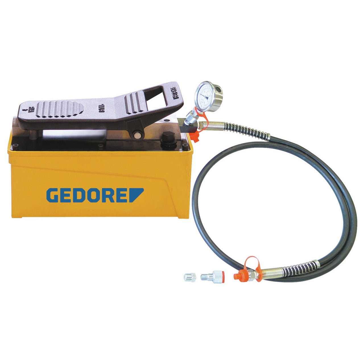 KL-0215-36 M28 - Bomba hidráulica accionada por aire con manómetro.