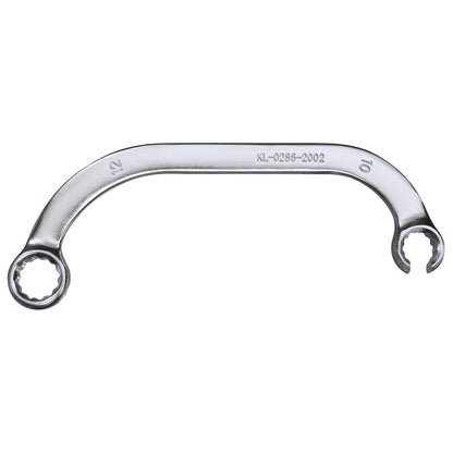 KL-0286-2002 - Llave de estrella acodada SW10 / SW12