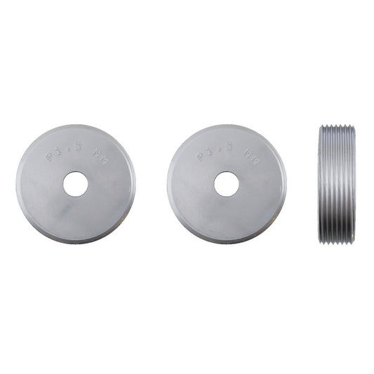 KL-0173-4602 - Joc de laminadors de rosques per a pas de 1,5 mm, rosca a la dreta