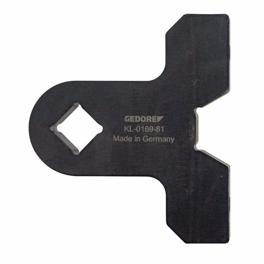 KL-0169-8102 - Meitat de clau amb quadrat