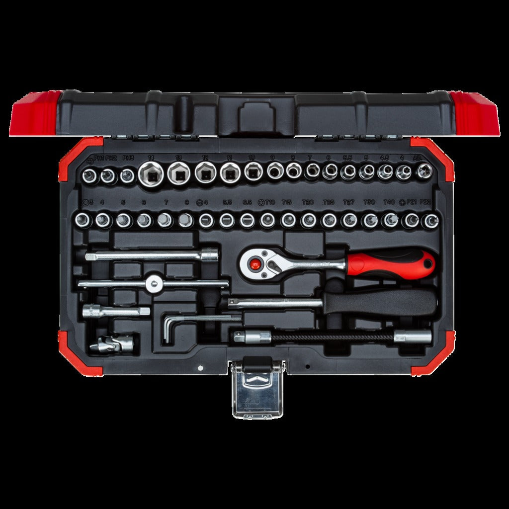 R49003046 - Joc de claus de got 1/4" 4-14 mm, 46 peces