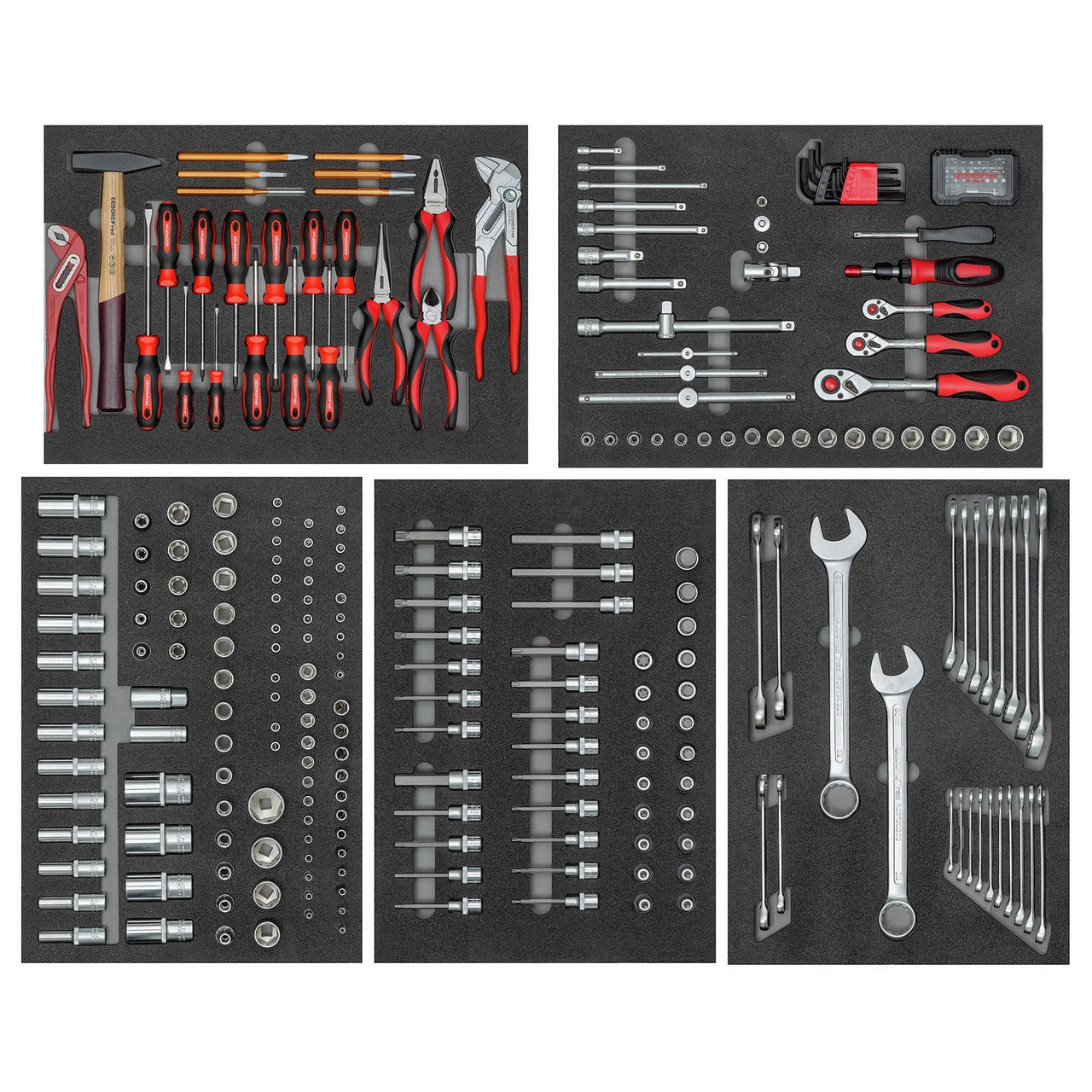 R22350012 - Joc de 273 eines en 5 mòduls d'escuma Check Tool