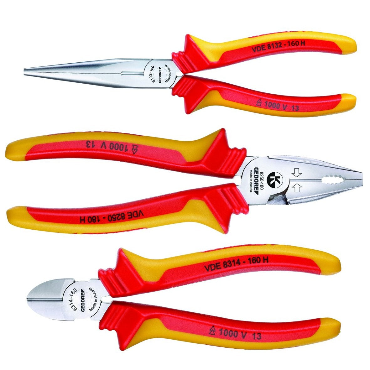 VDE S 8003 H - Joc. Alicates VDE H