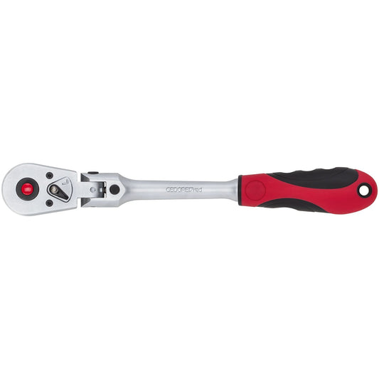 R40120027 - Carraca reversible articulada de 1/4"