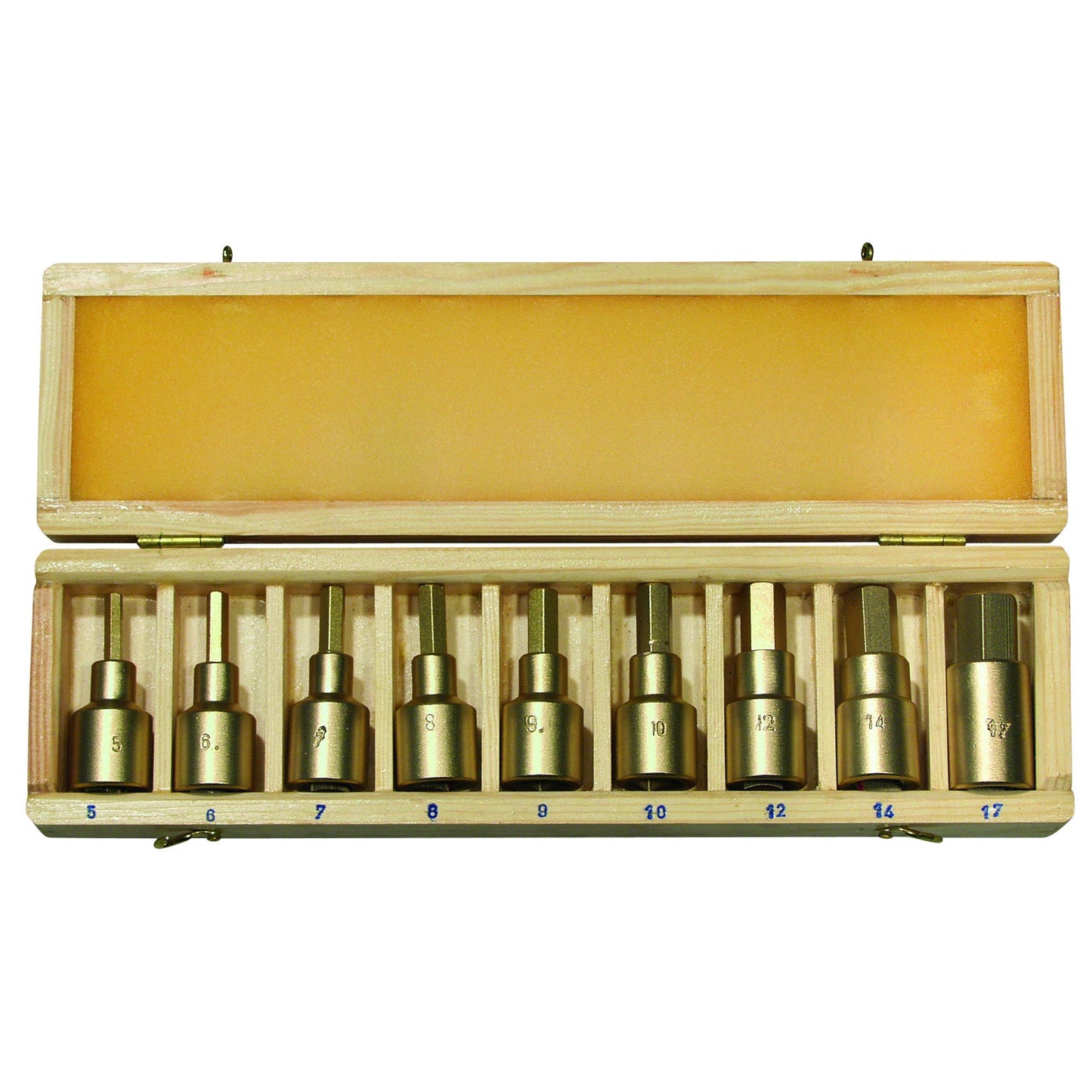 Juego de vasos destor 1/2" 10pcs