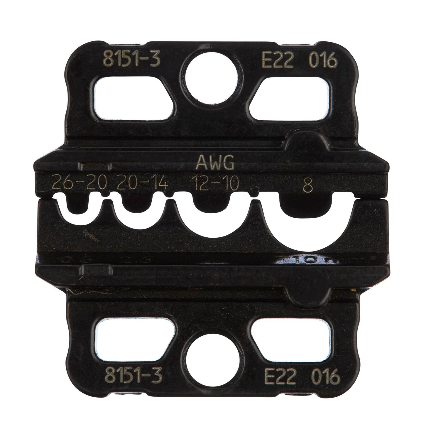 8151-3 - Juego de matrices de engarce f. unisol. Conector de engarce