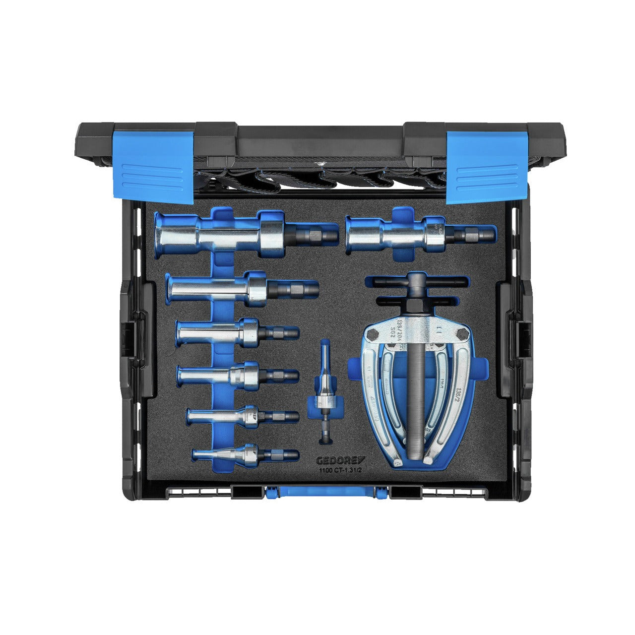 1100-1.31/2 - Assortiment d'extractors de rodaments, en maleta L-BOXX 136