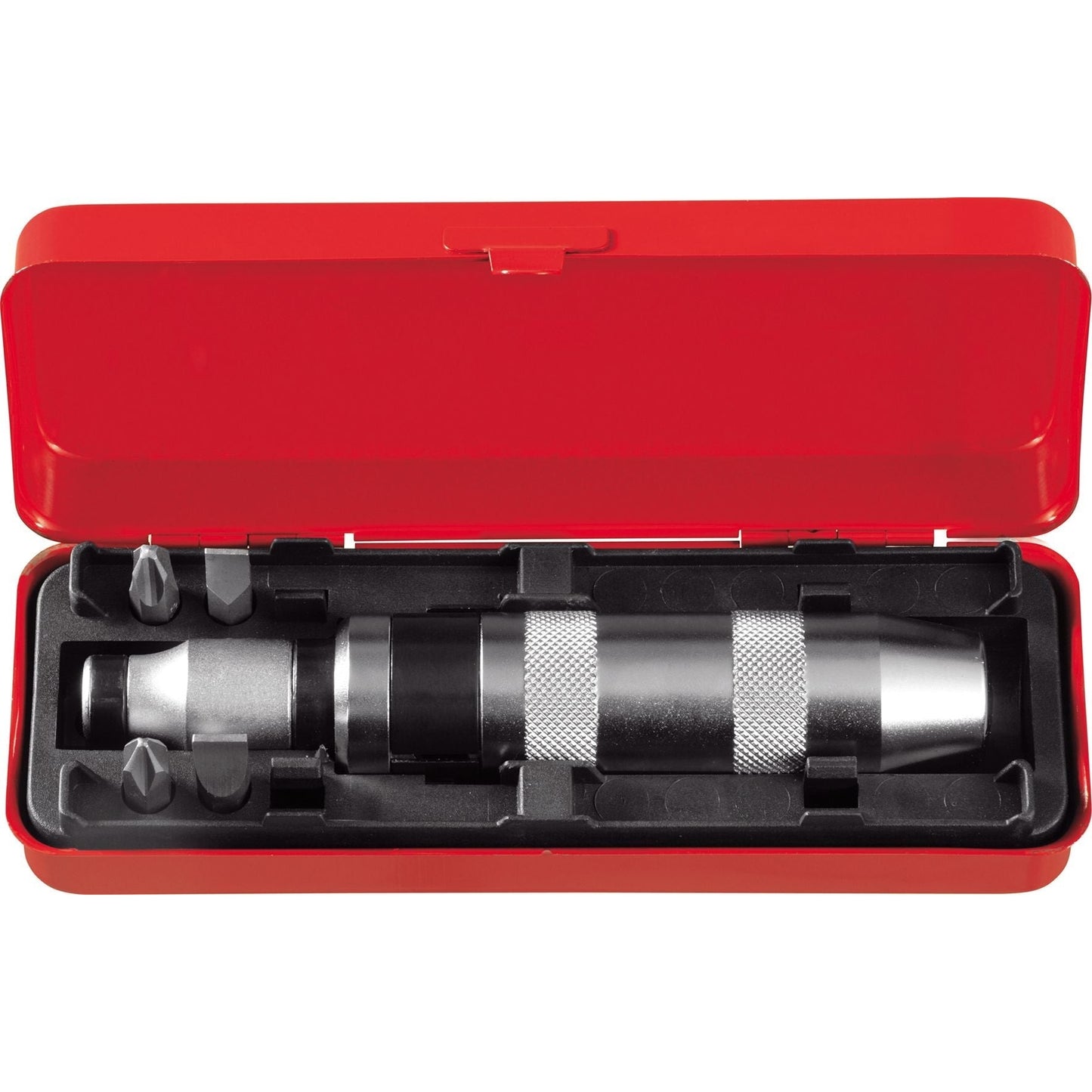 R38004006 - Destorgolpe 1/2" con juego de 4 Puntas, 6 piezas