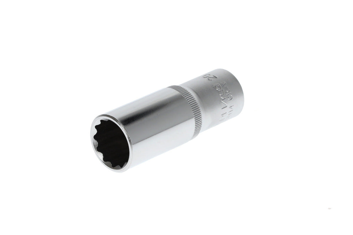 Vaso 1/2" bi-hexagonal 20 mm 77 mm