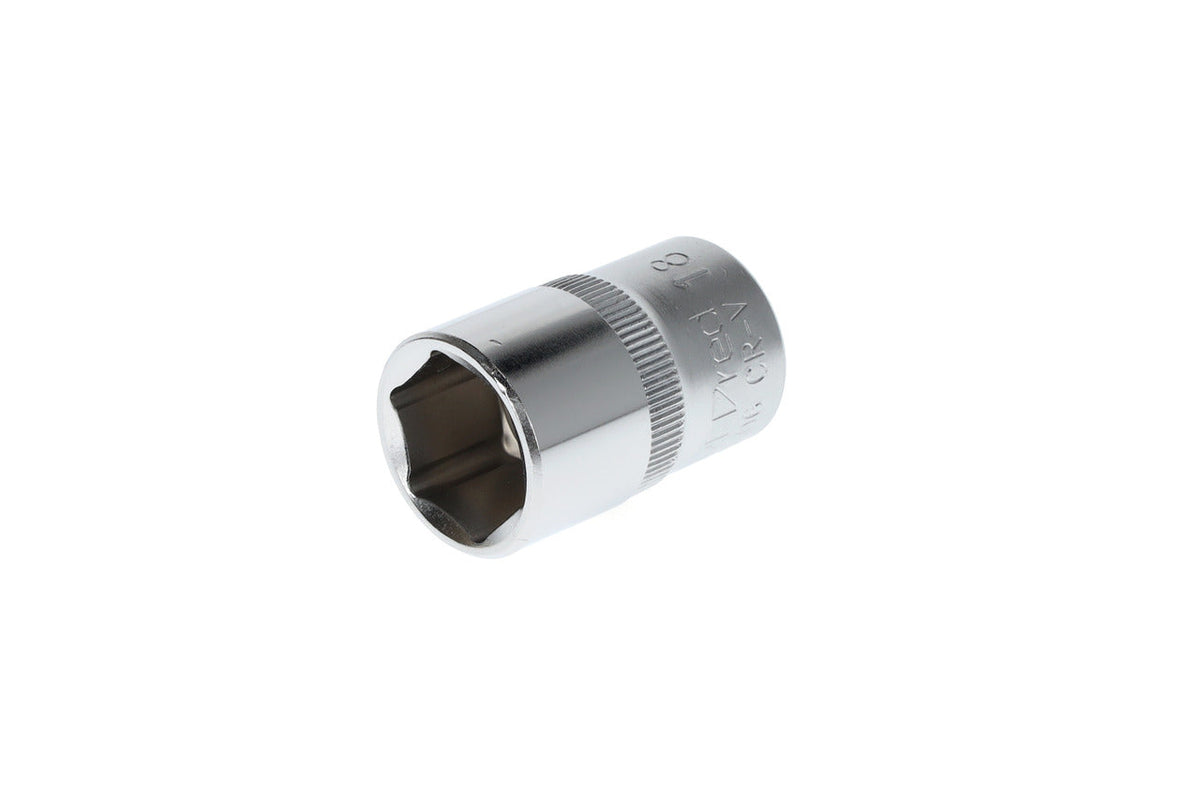 Vaso 1/2" hexagonal 18 mm 38 mm
