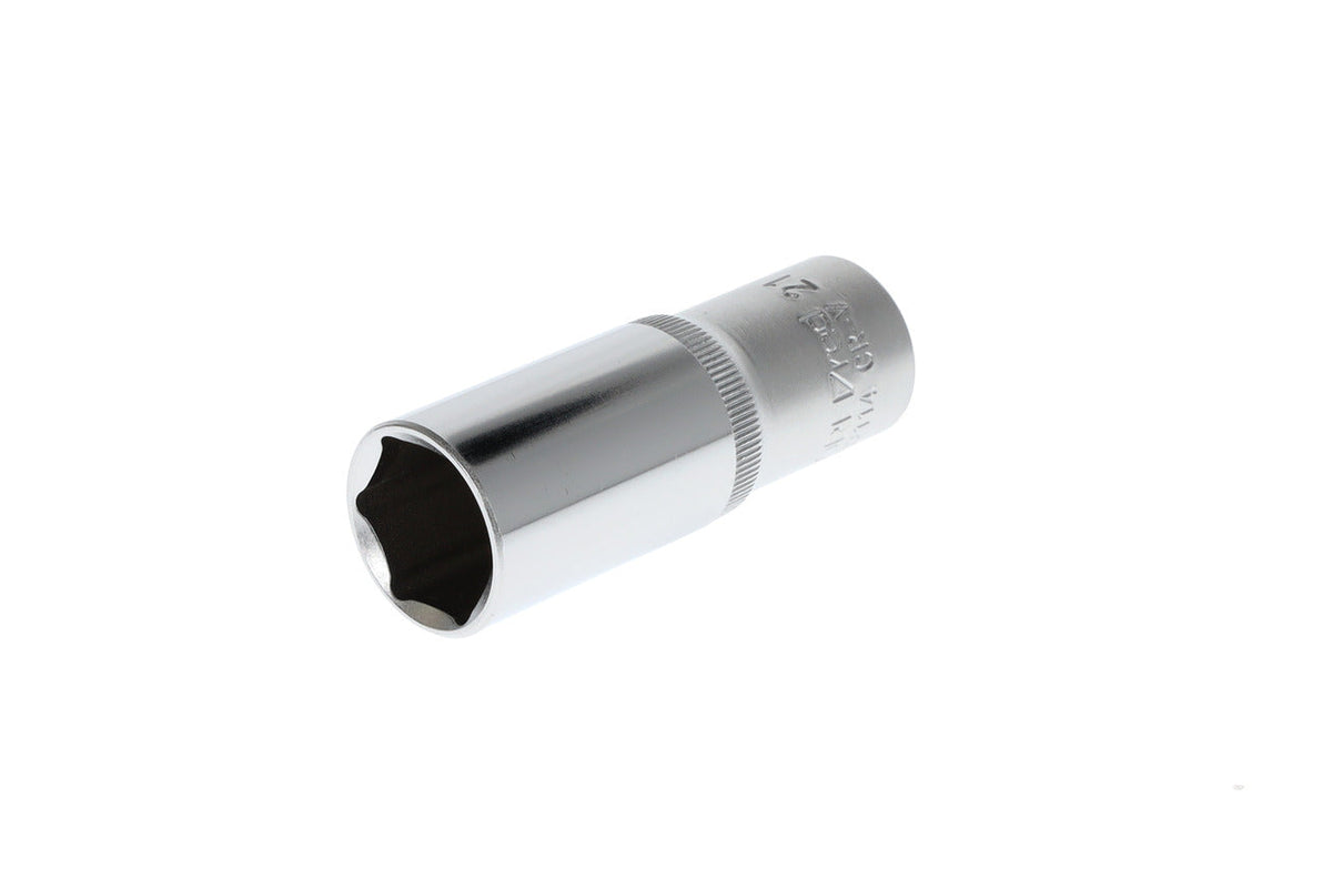 Vaso 1/2" hexagonal 21 mm 77 mm
