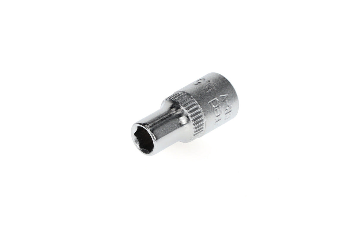 Vaso 1/4" hexagonal 5,5 mm 25 mm