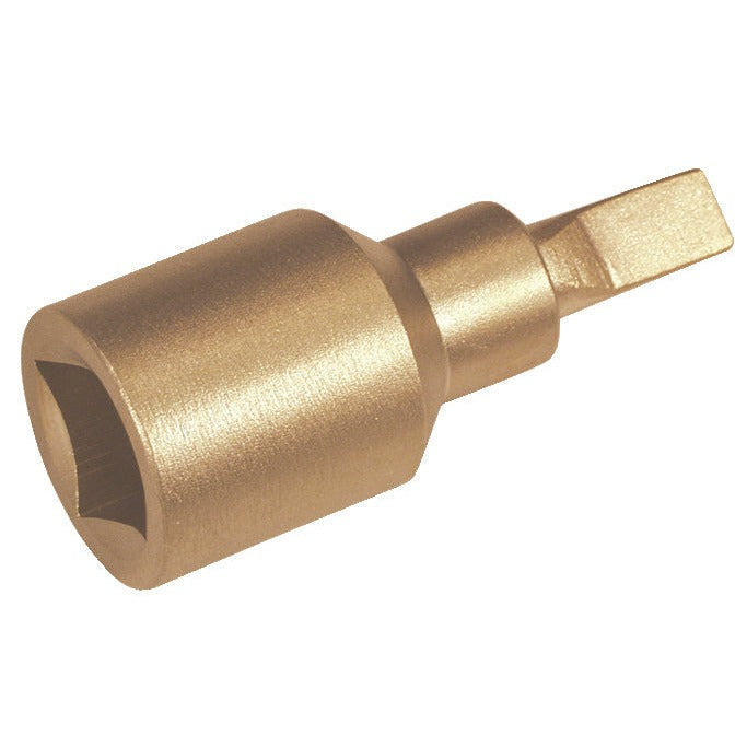 Vaso con punta plana antichispa 1/2" 6 mm