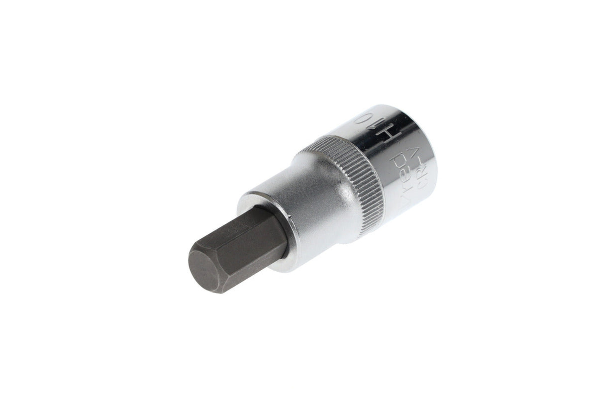 Vaso destornillador 1/2" hexagonal (Allen) 10 mm 55 mm