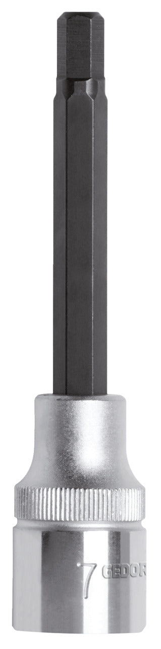Vaso destornillador 1/2" hexagonal (Allen)
